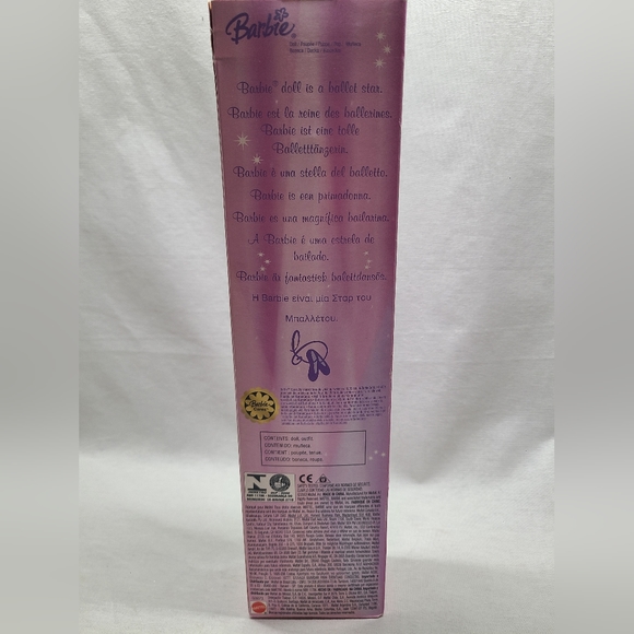 Mattel Barbie  2003 Ballet Star Doll- G3073- New In Box - Picture 6 of 10